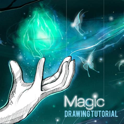 Magic hands drawing